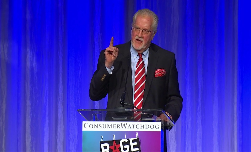 Joseph W. Cotchett Receives Lifetime Achievement Award from Consumer Watchdog